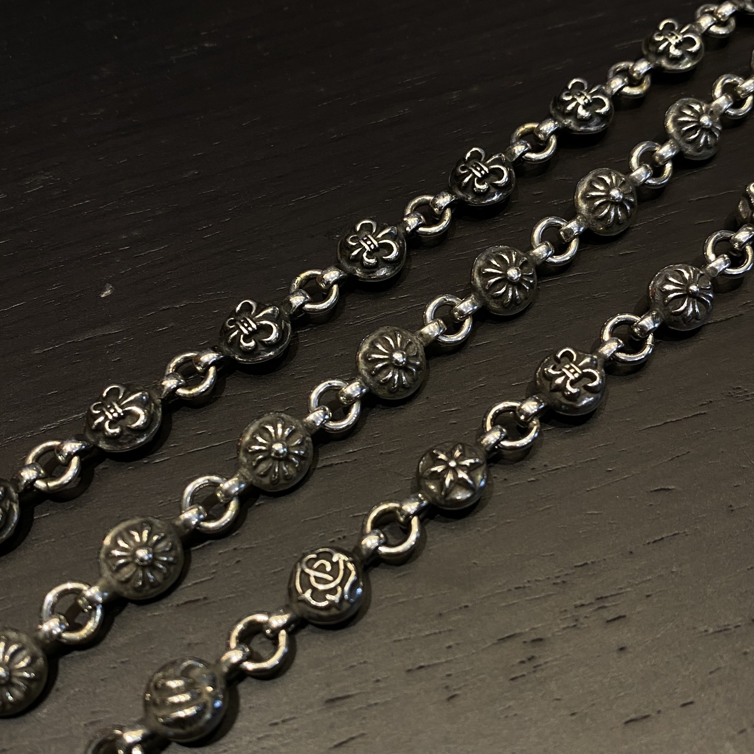 CHROME HEARTS クロムハーツ 六要素ビーズブレスレット（CHROME HEARTS 140）