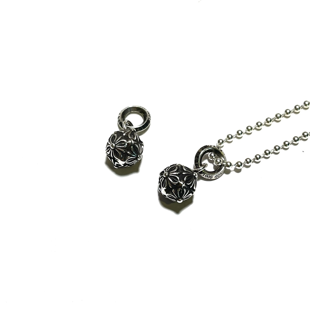 CHROME HEARTS Six Square Cross Dice Necklace(CHROME HEARTS CHROME HEARTS Six Square Cross Dice Necklace(CHROME HEARTS