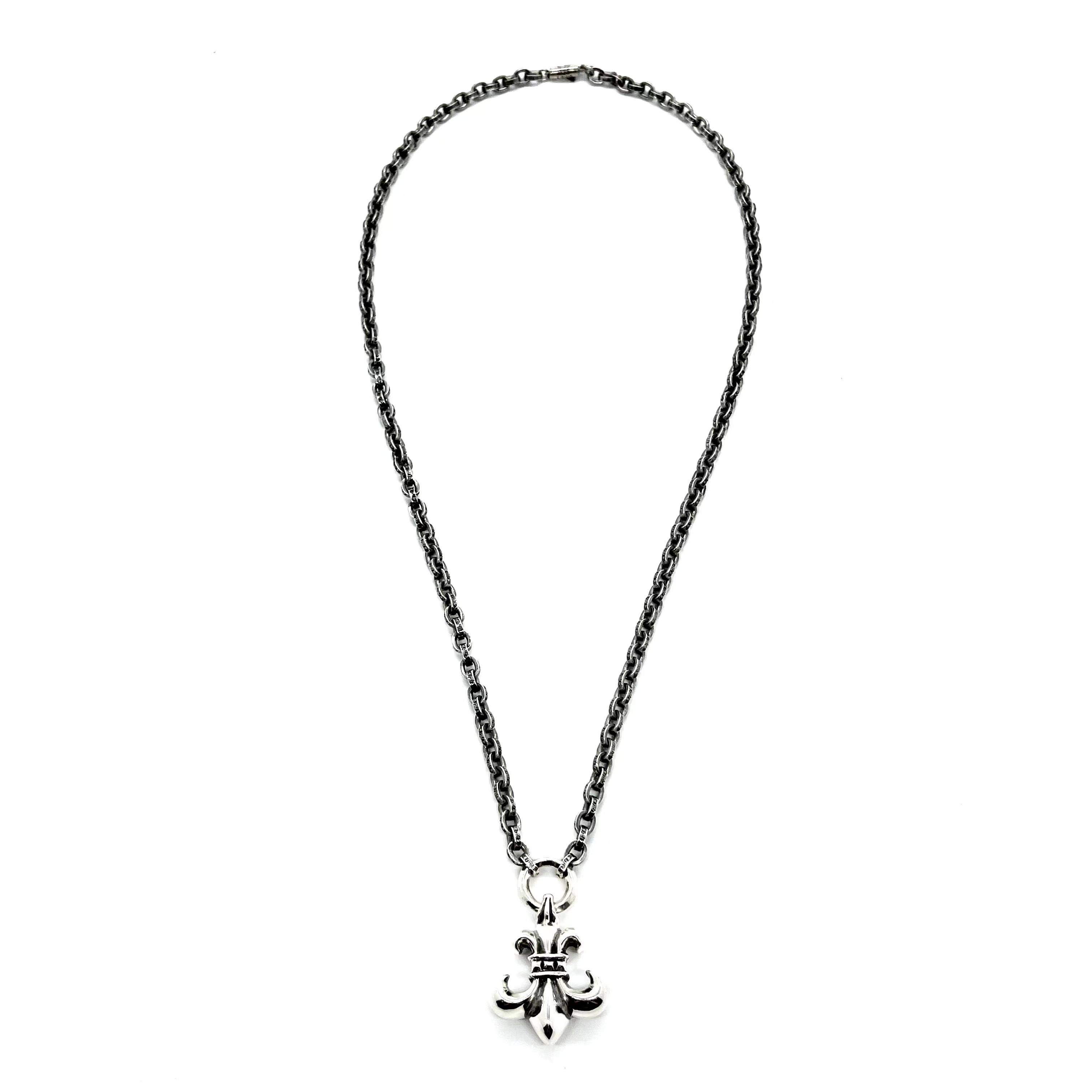 CHROME HEARTS クロムハーツ スカウトフラワー一体型ネックレス（CHROME HEARTS 152）