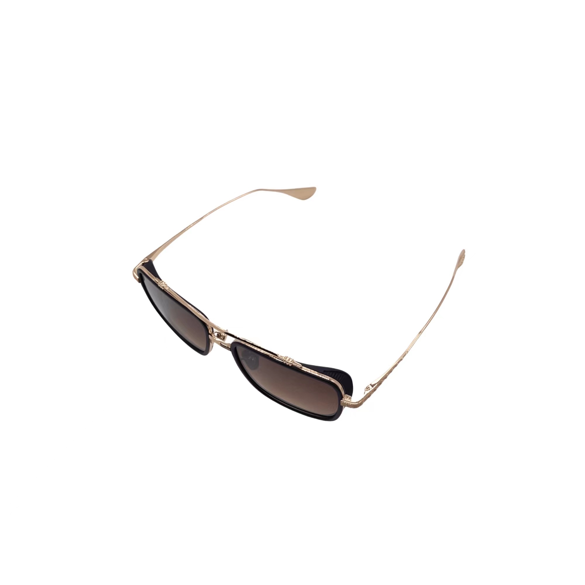 Brown square frame sunglasses
