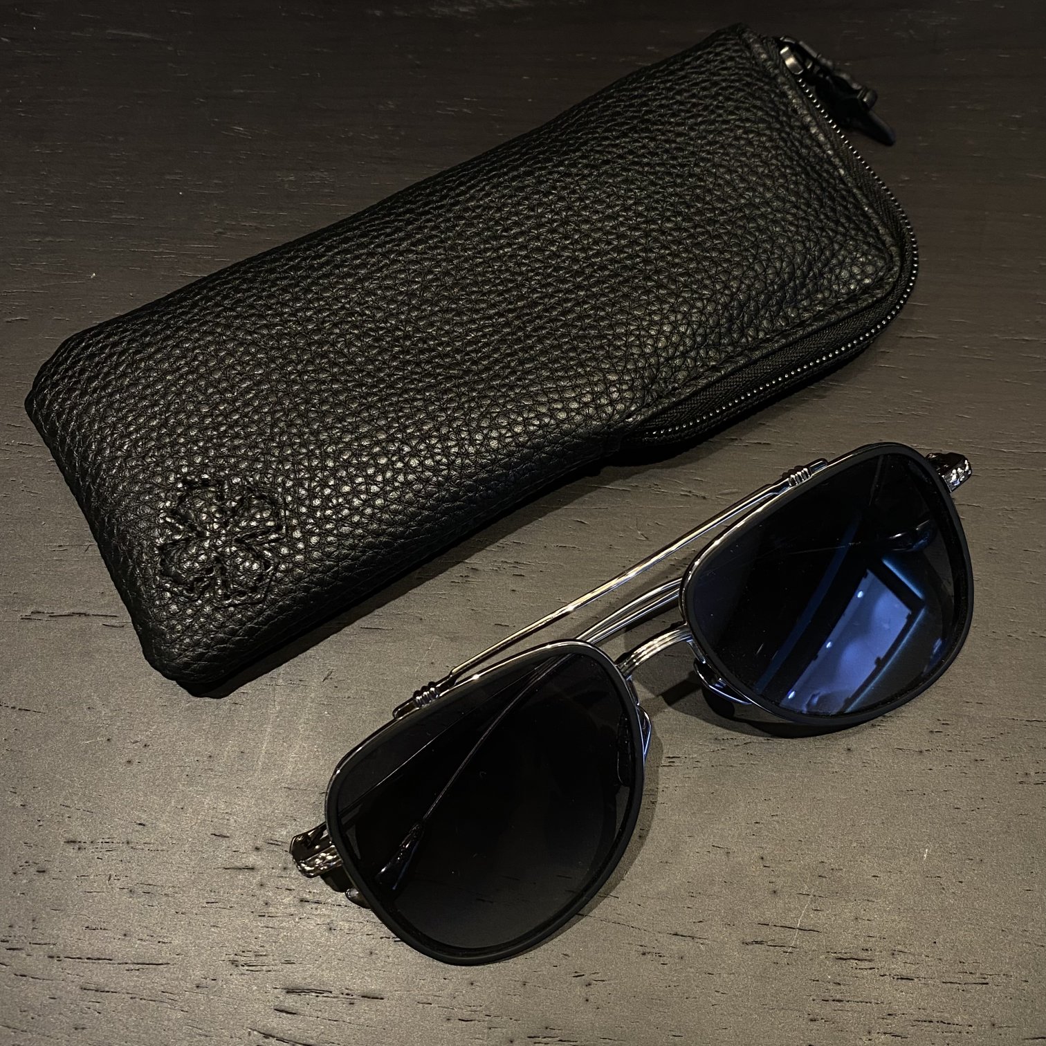 CHROME HEARTS sunglasses (CHROME HEARTS 166)