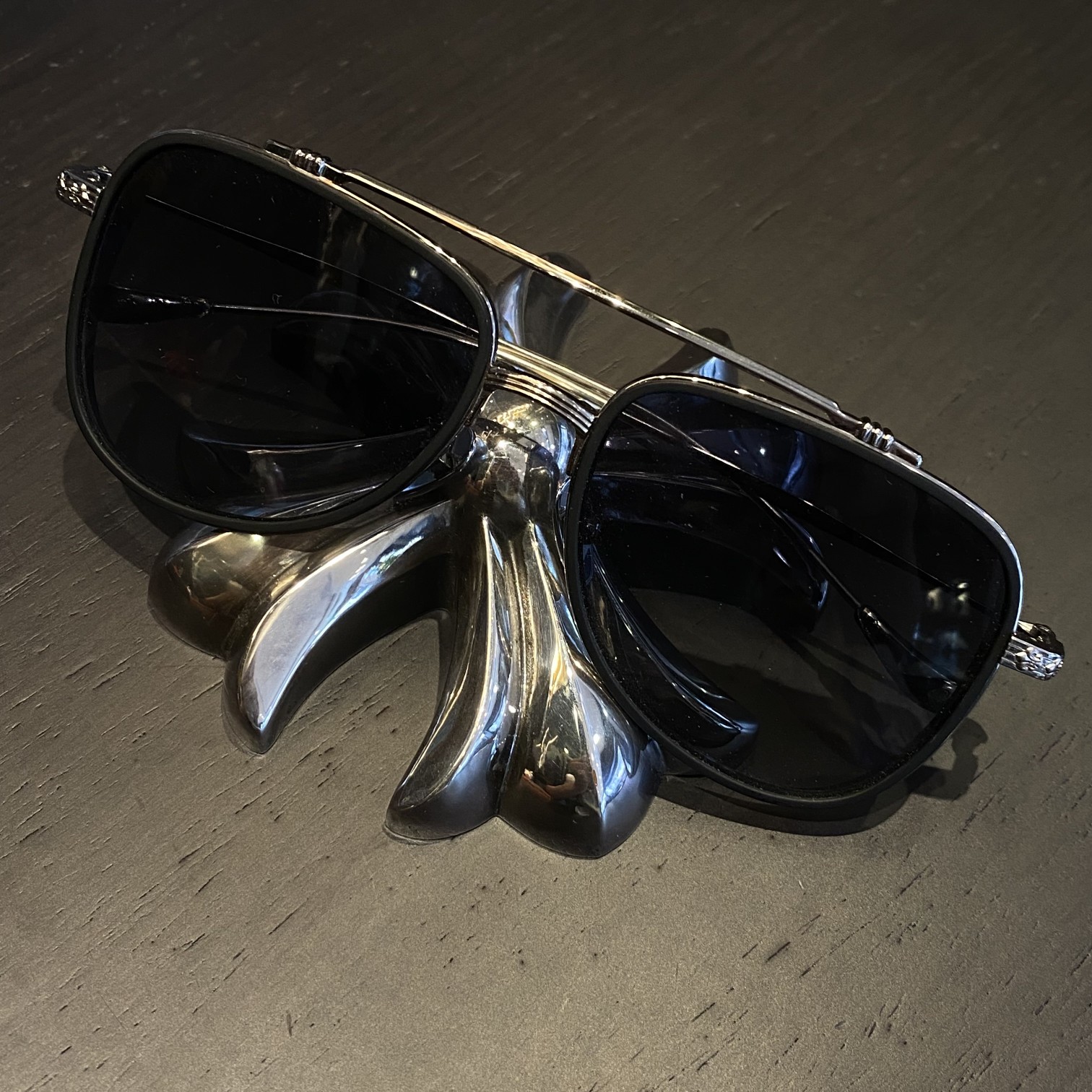 CHROME HEARTS sunglasses (CHROME HEARTS 166)