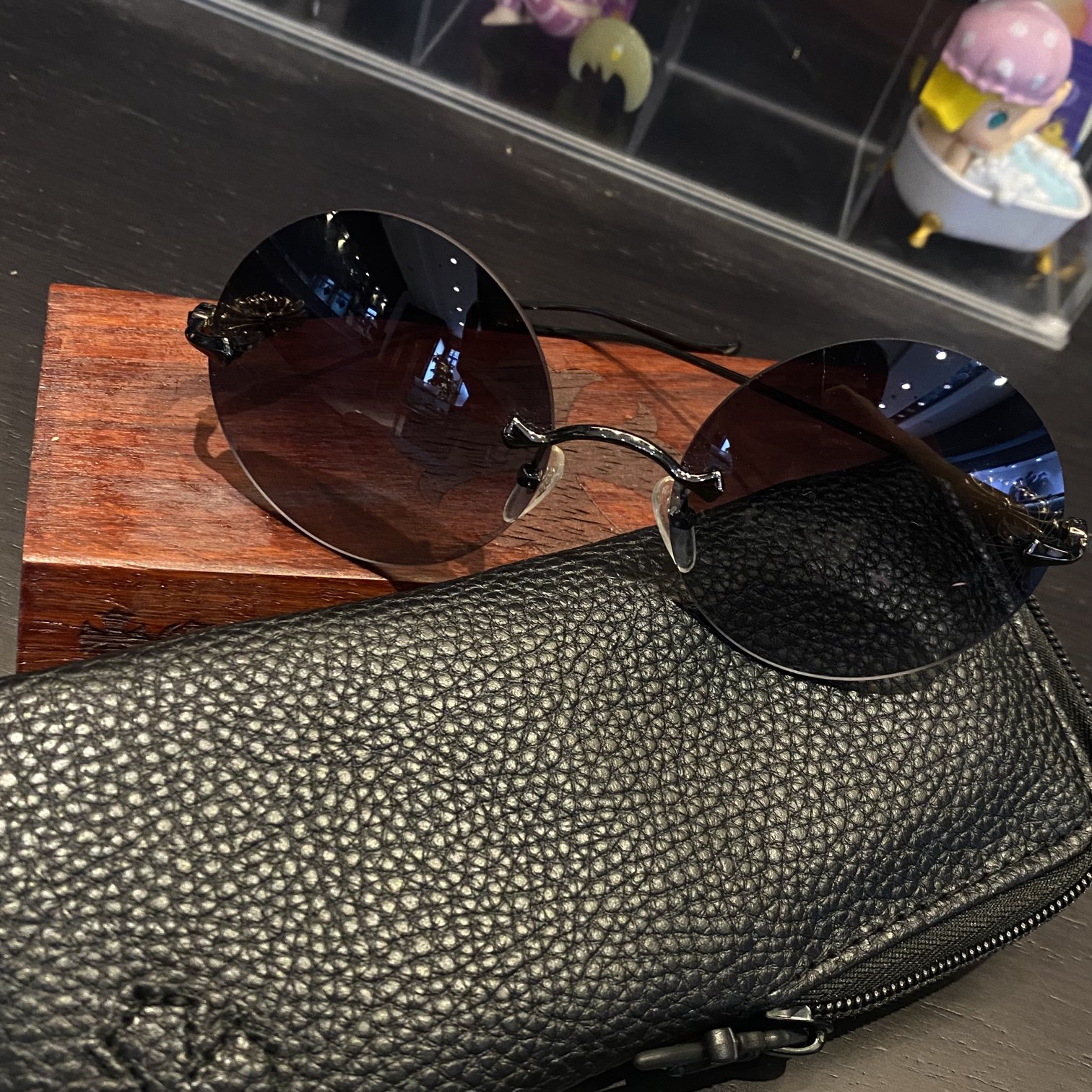 CHROME HEARTS sunglasses -5(CHROME HEARTS 170)