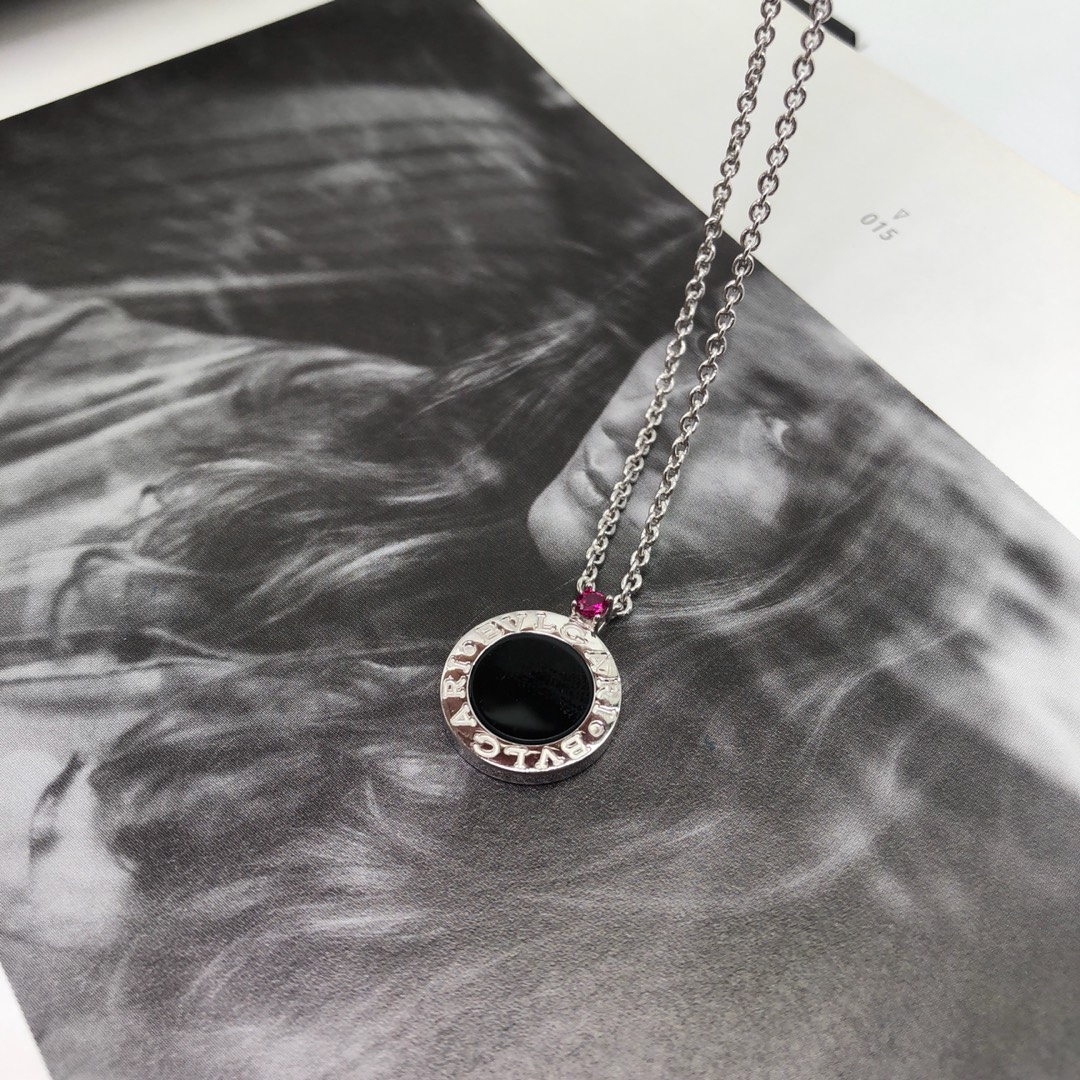 ブルガリ/BVLGARI セーブ・ザ・チルドレン ネックレス ブラックセラミック/Ag925（CL8587022-356910）