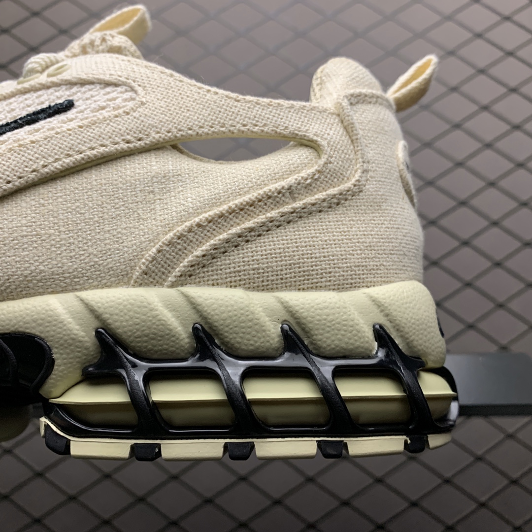 Stussy × Nike Air Zoom Spiridon CG 2 "Fossil/Black"(CQ5486-200)