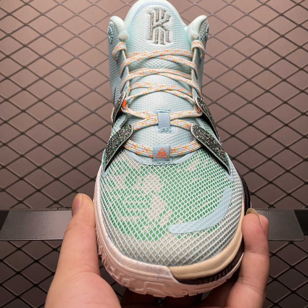 Nike Kyrie 7 Copa Basketball Shoes "Mint Green"（CQ9327-402）