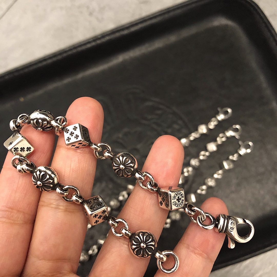  CHROME HEARTS クロムハーツ クロスダイスブレスレット（CROSSBALL-DICE）