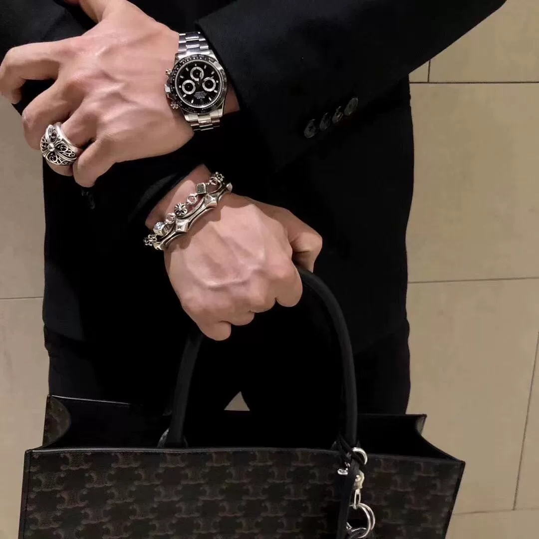  CHROME HEARTS クロムハーツ クロスダイスブレスレット（CROSSBALL-DICE）