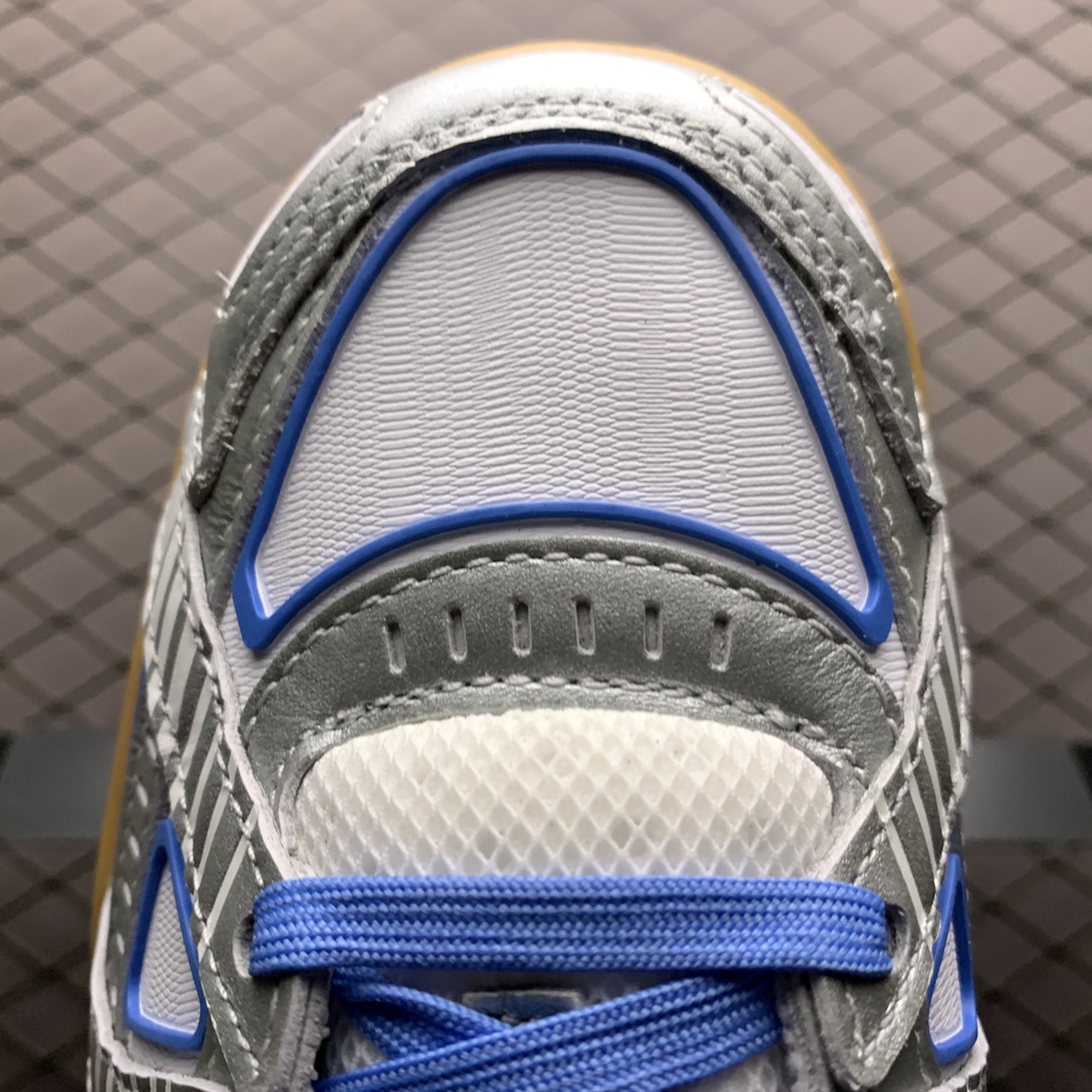 Off-White × Nike Air Rubber Dunk "White/University Blue"（CU6015-100）