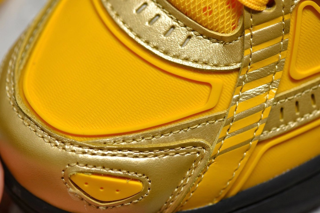 Off-White × Nike Air Rubber Dunk "University Gold"（CU6015-700）