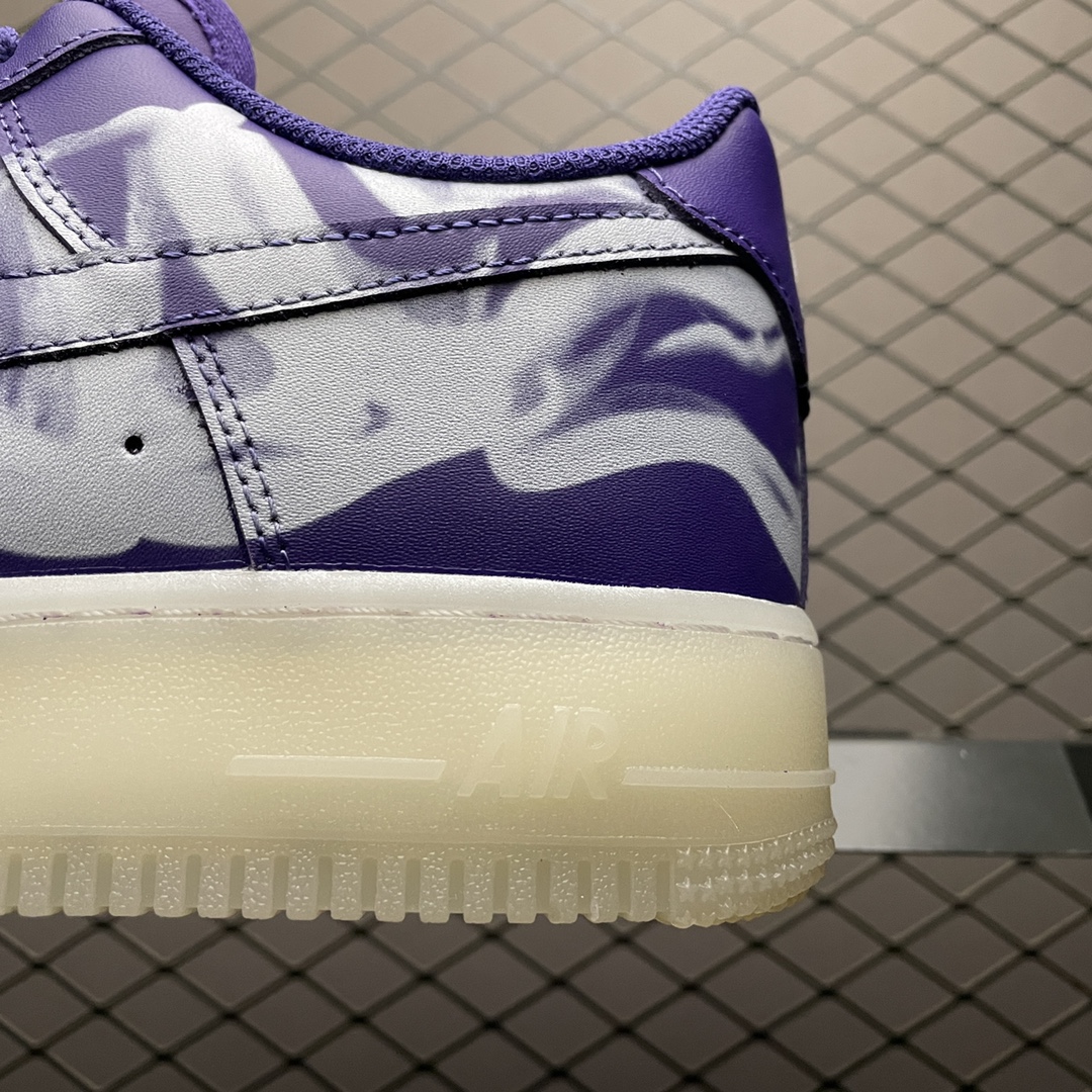 Nike Air Force 1 "Purple Skeleton"（CU8067-500）