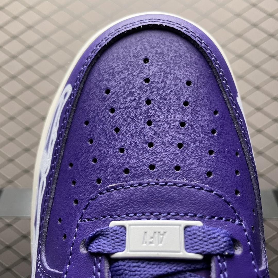 Nike Air Force 1 "Purple Skeleton"（CU8067-500）