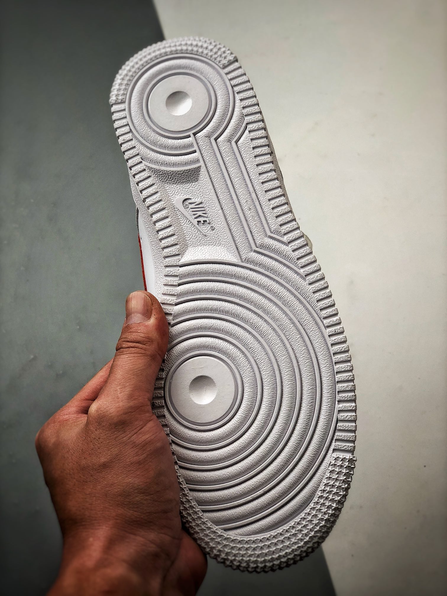 Supreme × Nike Air Force 1 Low China Exclusive "White/Speed Red"(CU9225-101)