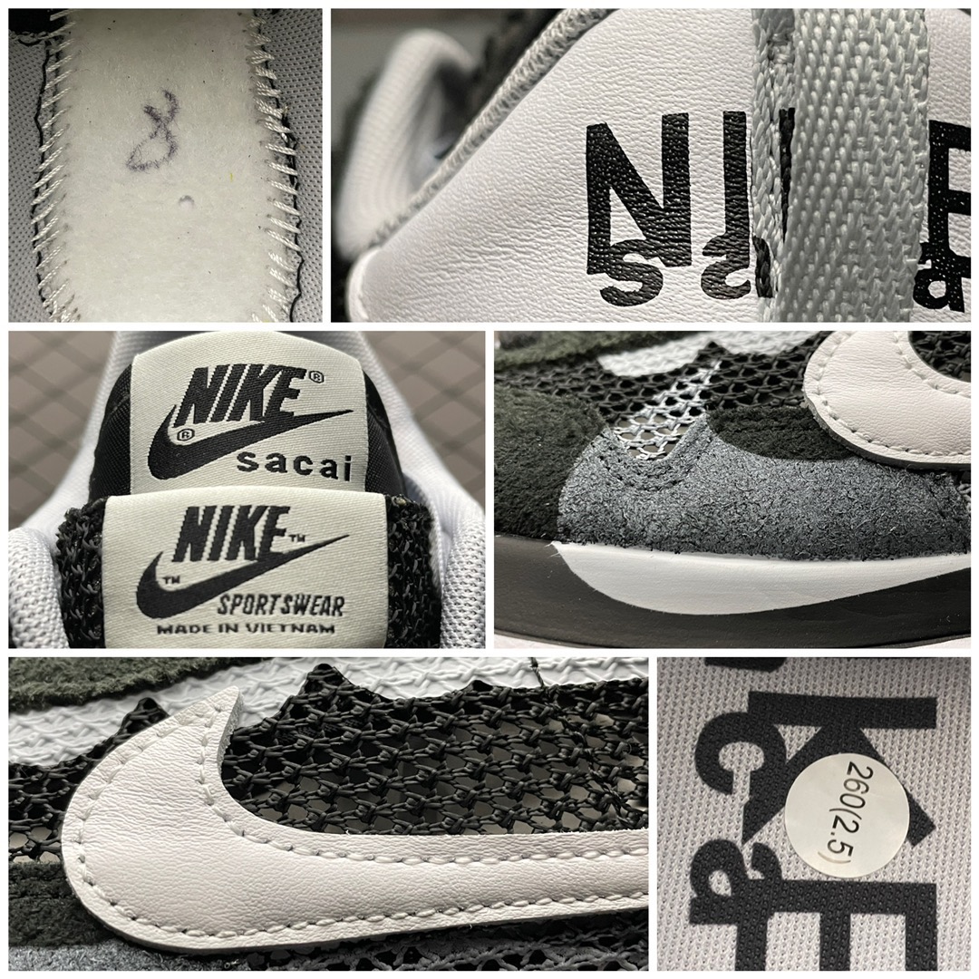 Copy]NIKE Air Force 1'07 Low Black and White Cashew Flower Air ...