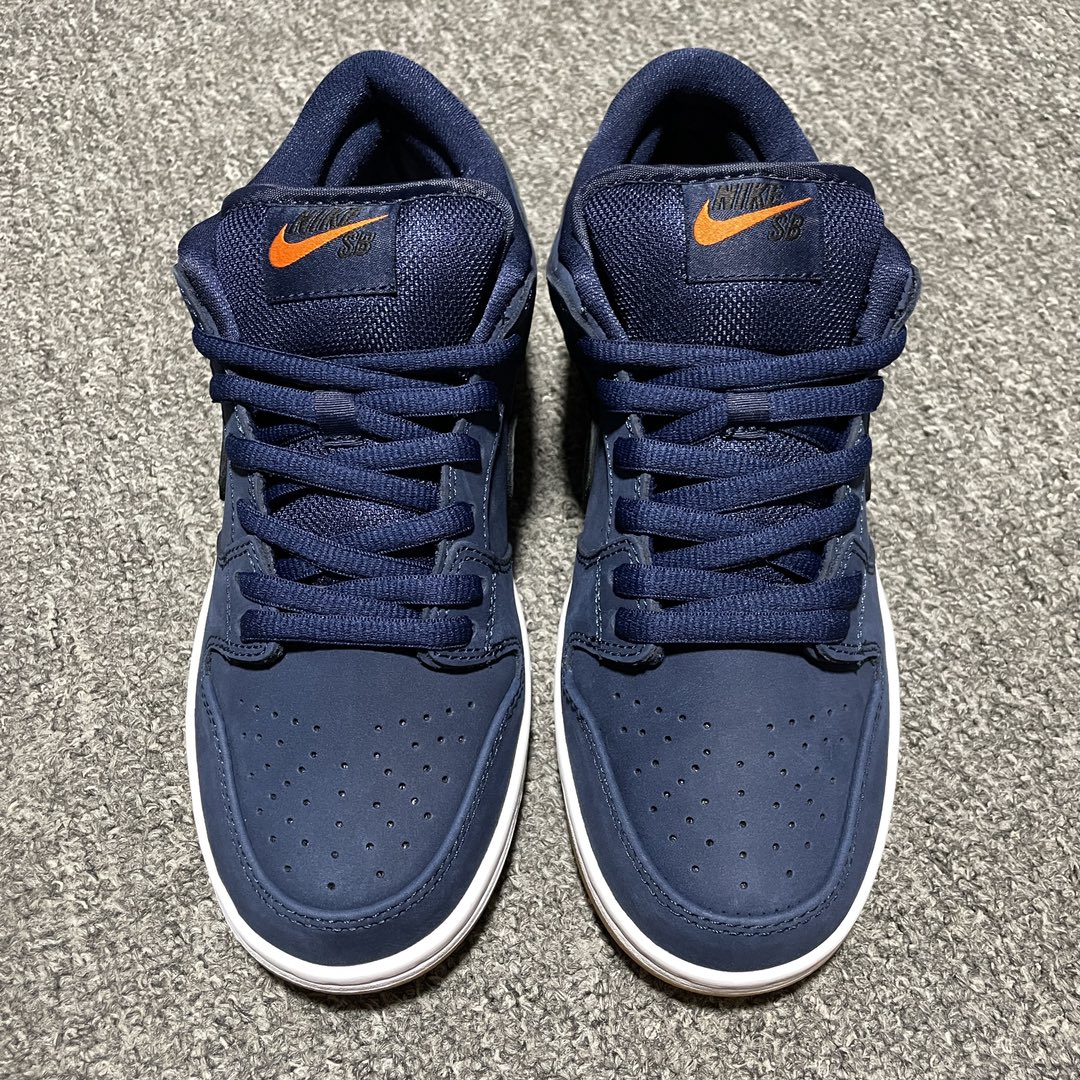 Nike SB Dunk Low Orange Label Obsidian/Black-Light Gum Brown 25cm