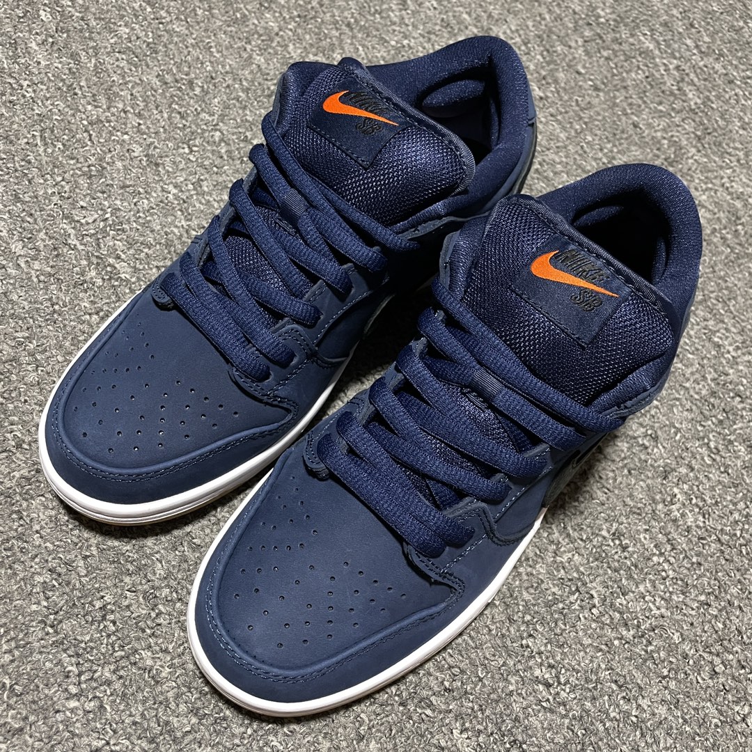Nike SB Dunk Low Orange Label "Obsidian/Black-Light Gum Brown"(CW7463-401)