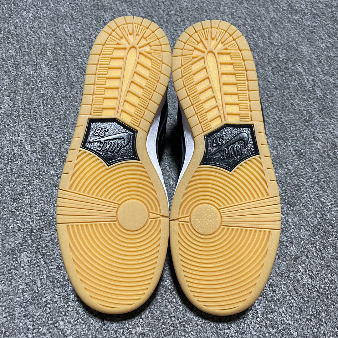 Nike SB Dunk Low Orange Label "Obsidian/Black-Light Gum Brown"(CW7463-401)