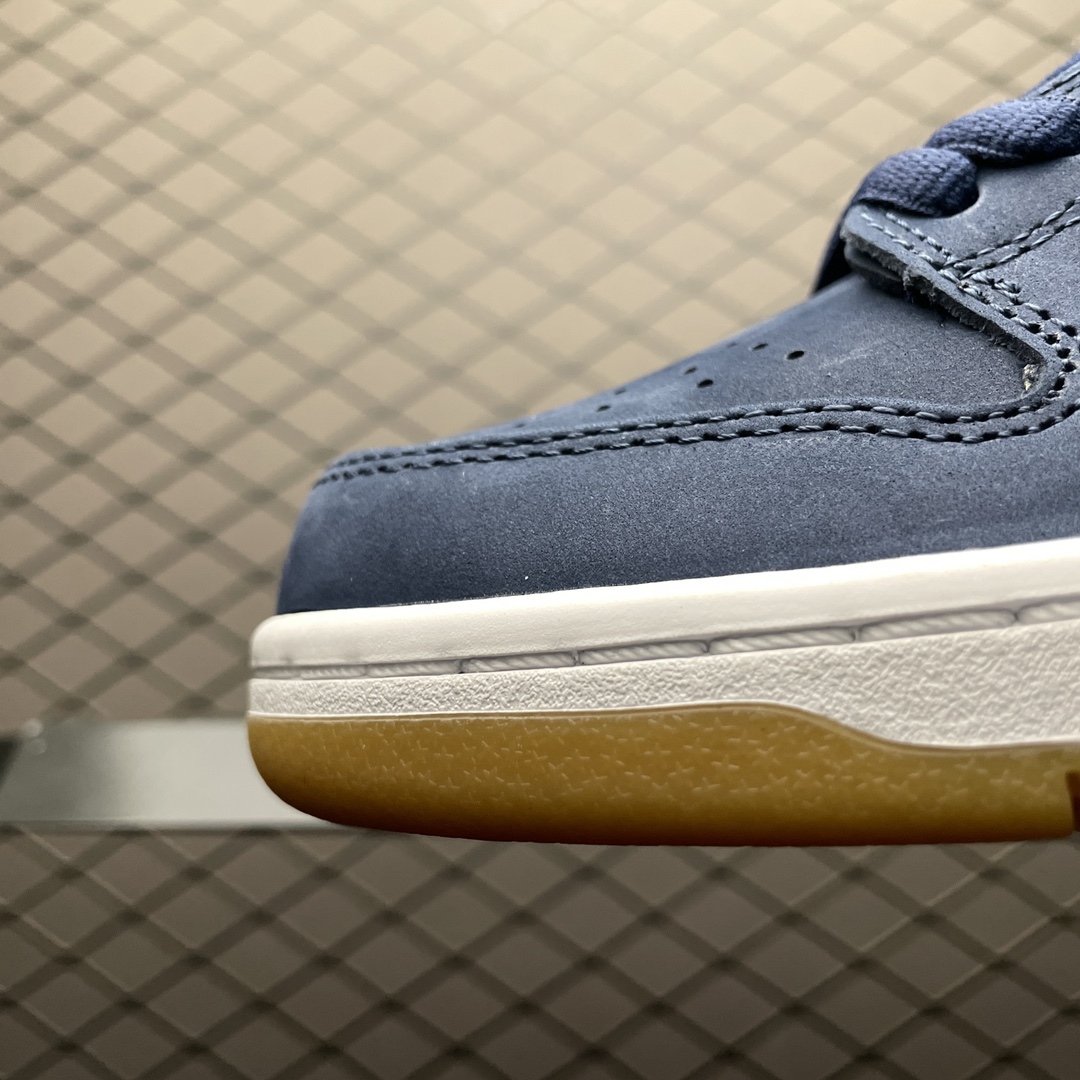 Nike SB Dunk Low Orange Label "Obsidian/Black-Light Gum Brown"(CW7463-401)