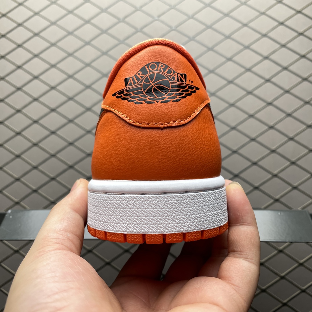 AIR JORDAN 1 LOW OG "STARFISH"ORANGE/BLACK-WHITE (CZ0790-801)