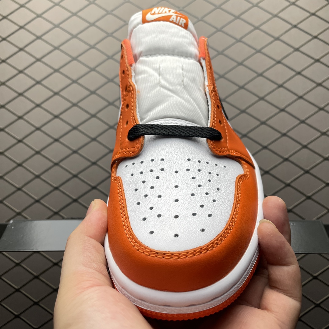 AIR JORDAN 1 LOW OG "STARFISH"ORANGE/BLACK-WHITE (CZ0790-801)