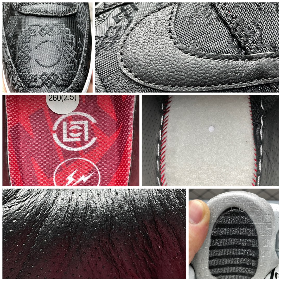 Fragment × CLOT × Nike Air Force 1 Low "Black"（CZ3986-001）