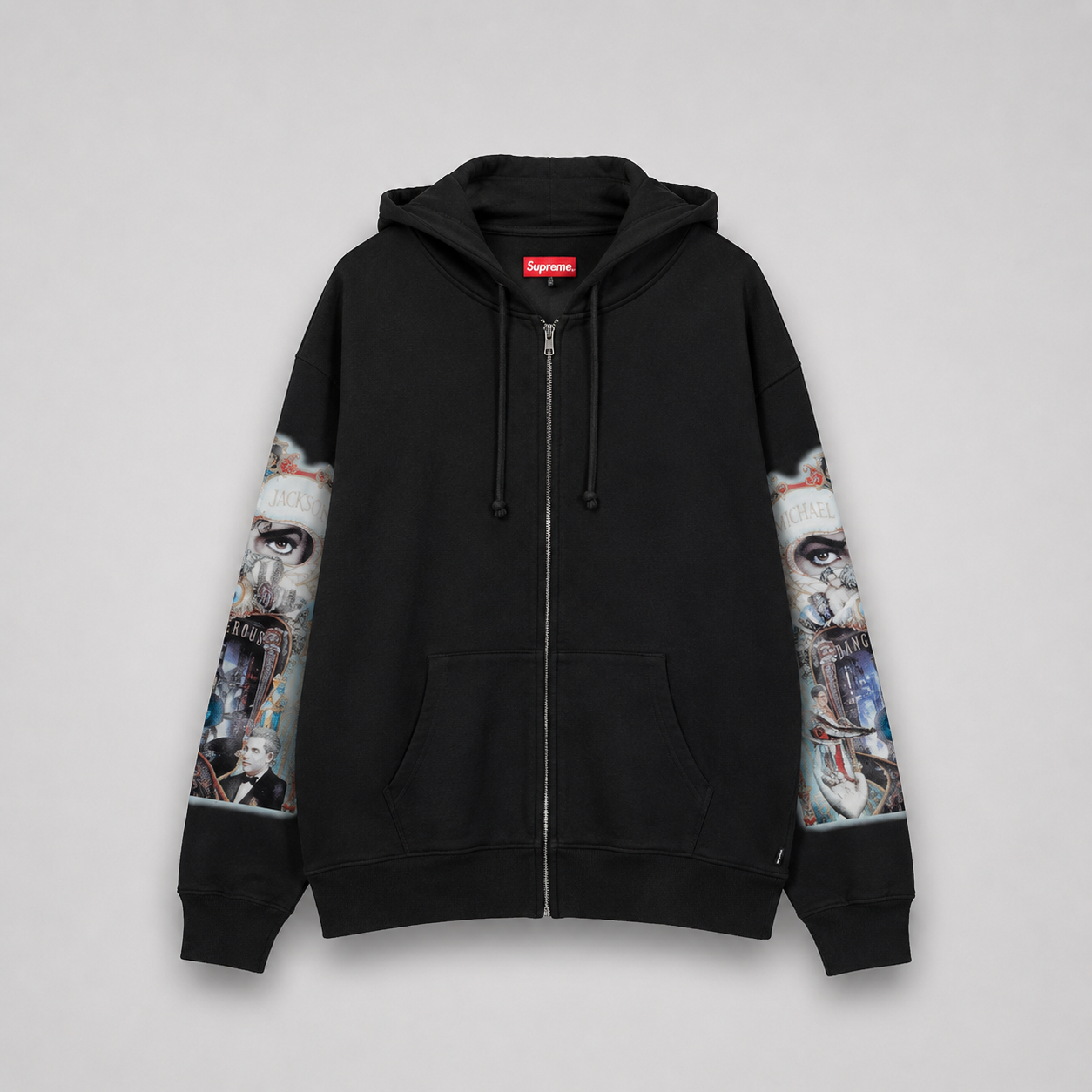 Supreme Michael Jackson Dangerous Zip Up Hooded Sweatshirt（SUP-FW25-032）