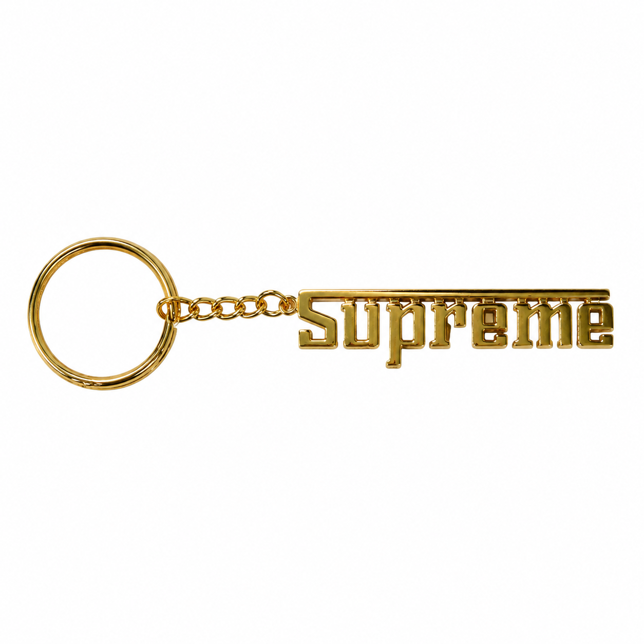 Supreme Grand Prix Keychain (Silver)（SUP-FW24-WEEK3-330）