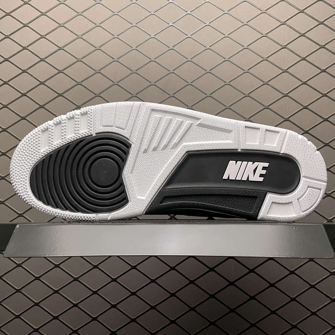 Fragment × Nike Air Jordan 3 "White/Black"（DA3595-100）