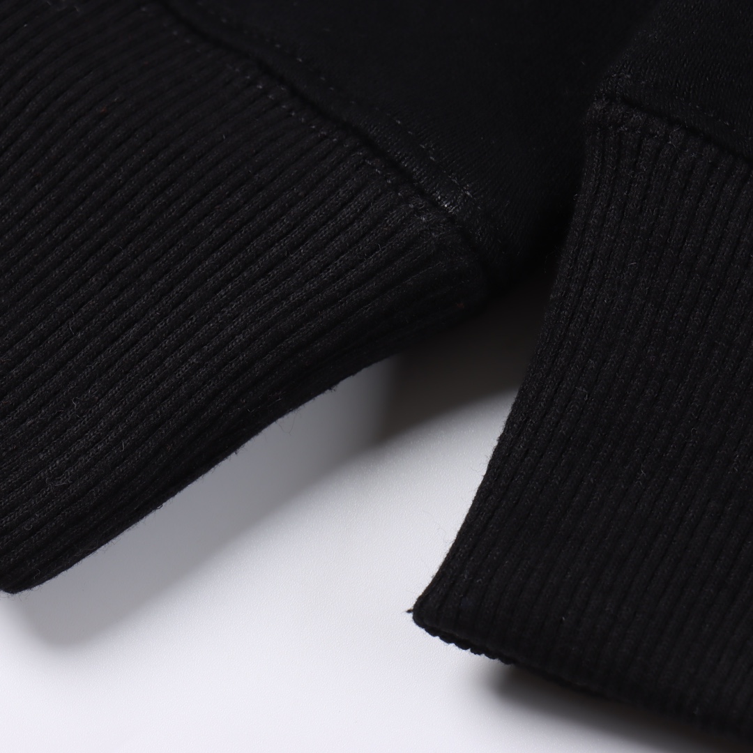 Stussy x Nike Logo Sports Fleece Sweatshirt "Black"（DC4198-010）