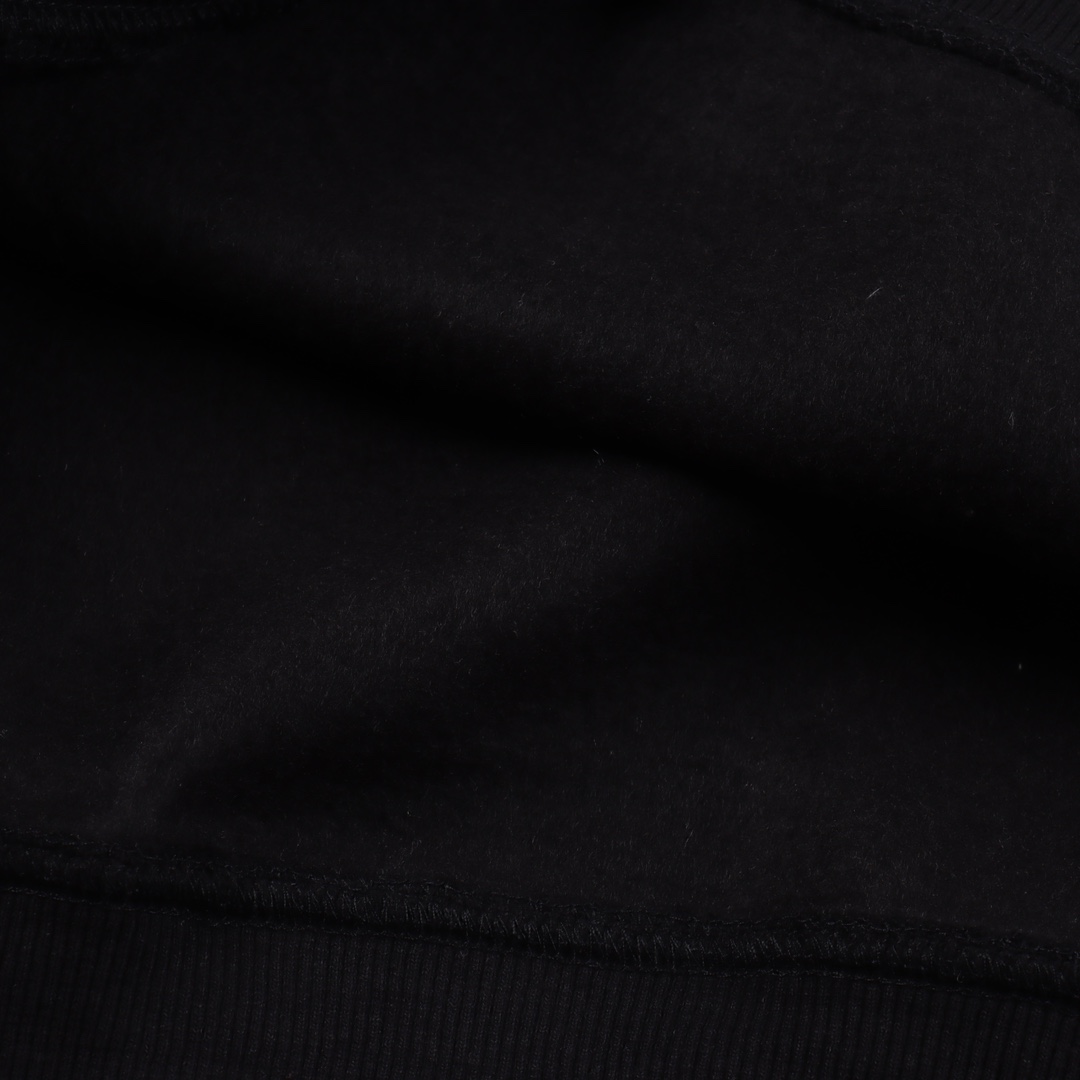 Stussy x Nike Logo Sports Fleece Sweatshirt "Black"（DC4198-010）