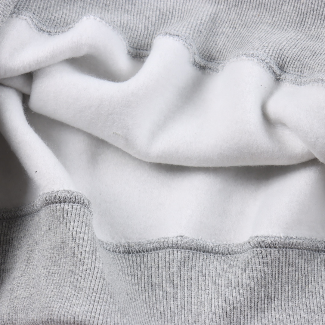 Stussy xNike Logo sports fleece sweatshirt "grey"（DC4198-050）