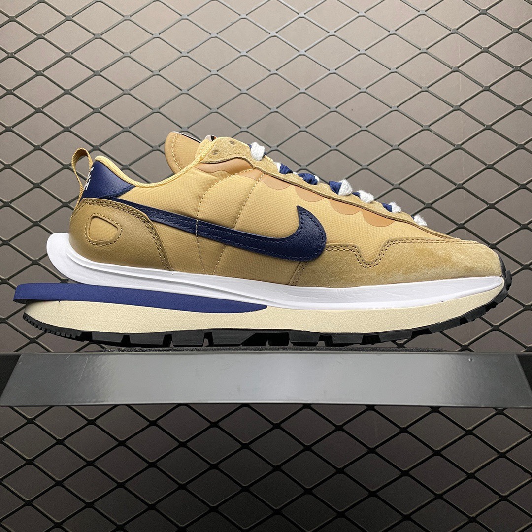 Sacai × Nike Vapor Waffle "Sesame And Blue Void"(FZ8117-100)
