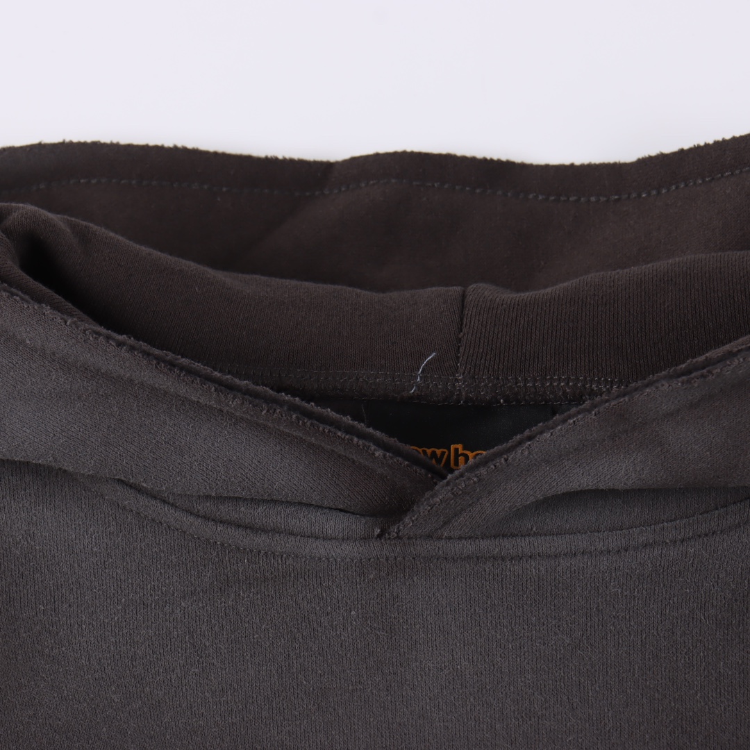 Drew House burst print velvet hooded sweatshirt（DH-F31122-MCFB）
