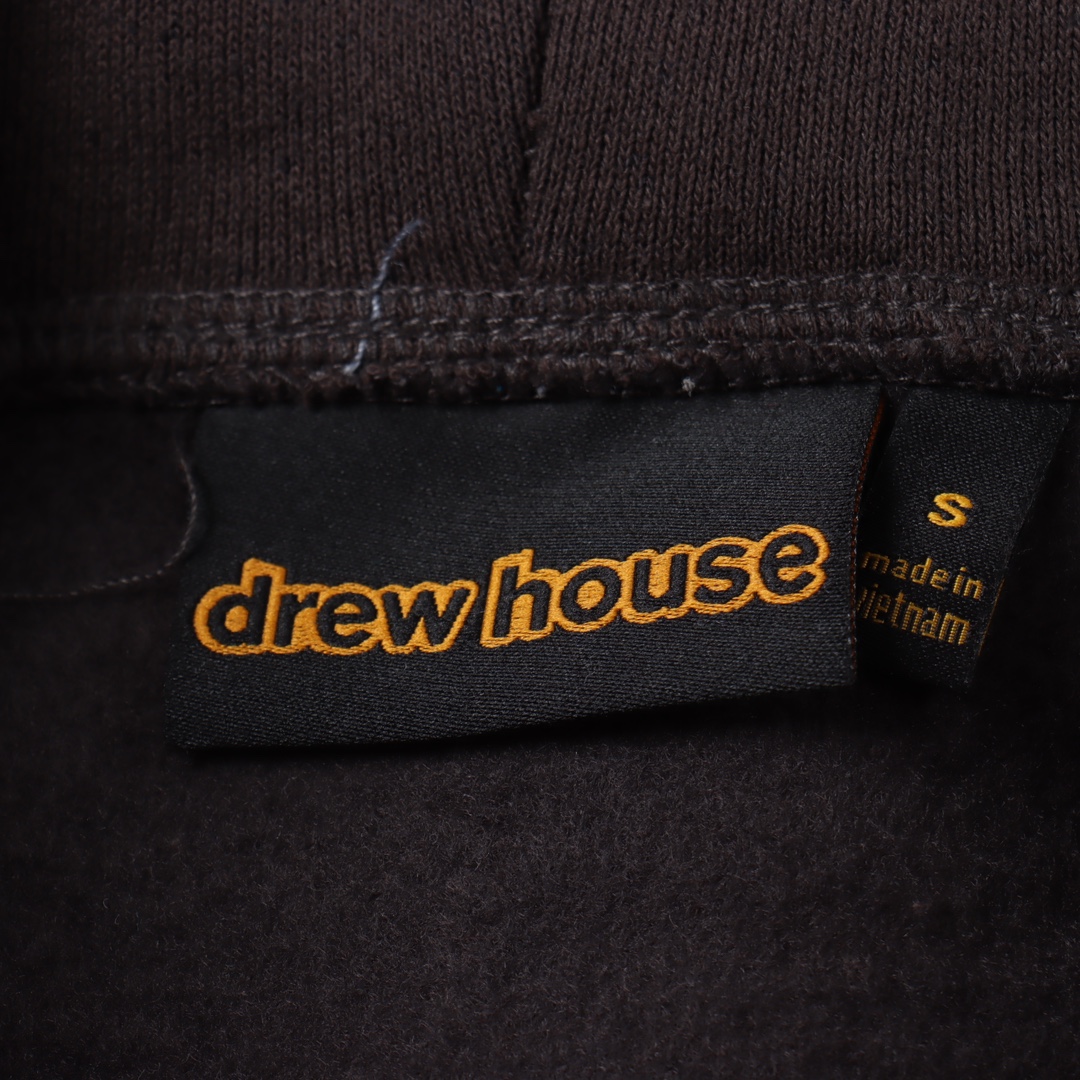 Drew House burst print velvet hooded sweatshirt（DH-F31122-MCFB）