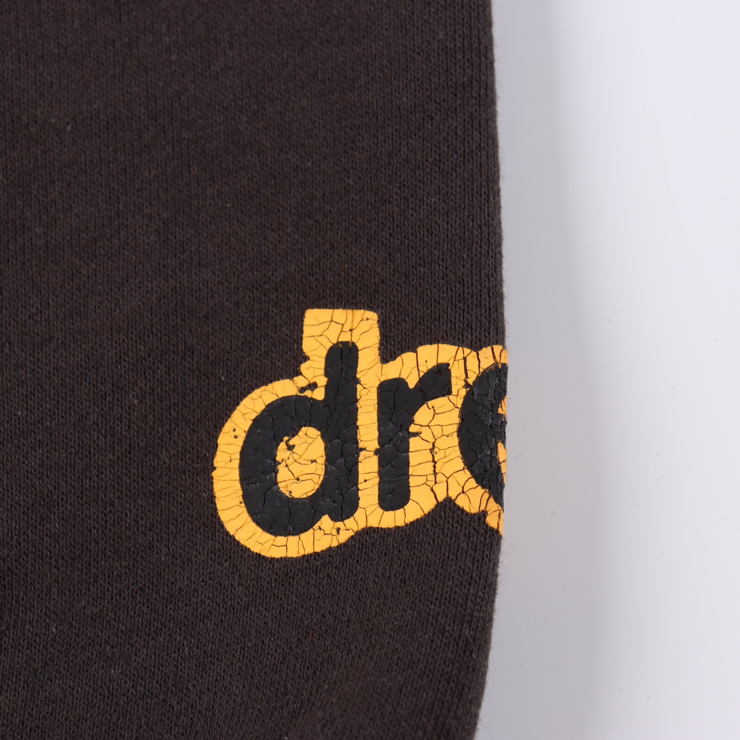 Drew House burst print velvet hooded sweatshirt（DH-F31122-MCFB）