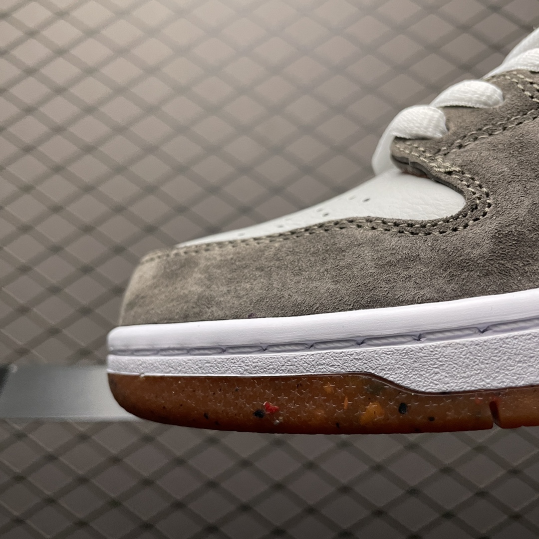 Crushed Skate Shop × Nike SB Dunk Low QS "Olive Grey/Mantra Orange"（ DH7782-001）