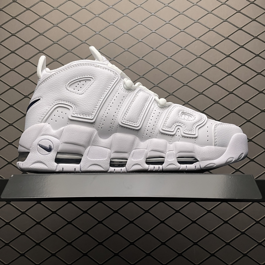 Nike Air More Uptempo "White/Midnight Navy"(DH8011-100)