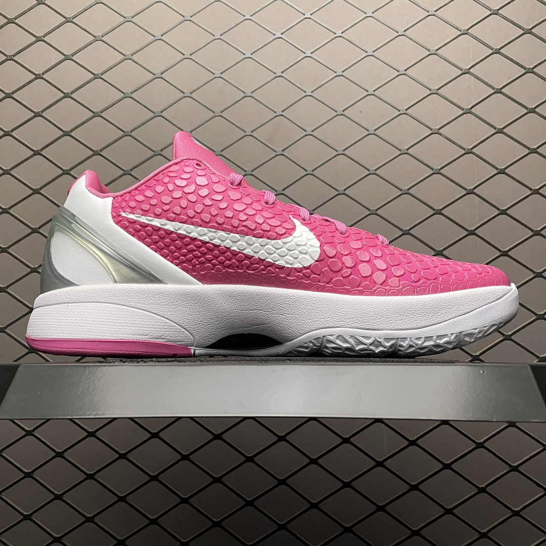 Nike Kobe 6 Protro "pink white" （DJ3596-600）