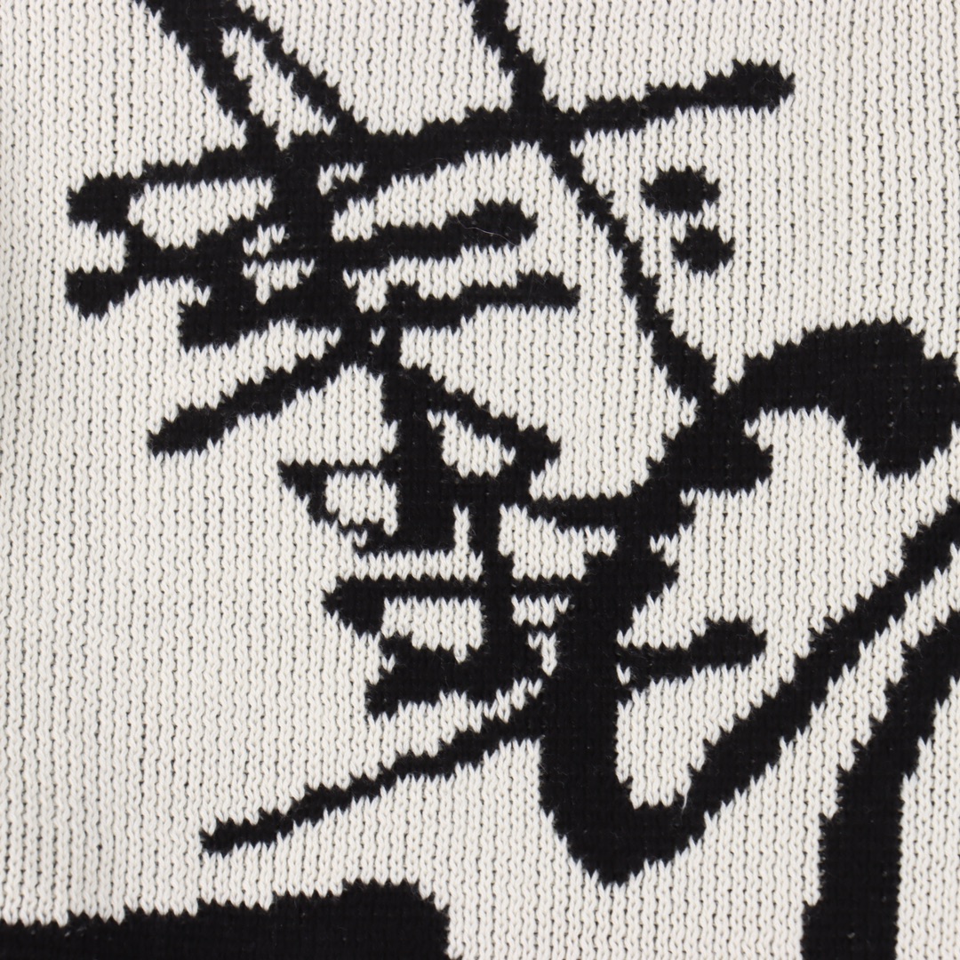 Stussy x Nike  SS23 Logo graphic print knitted sweater（DR2894-238）