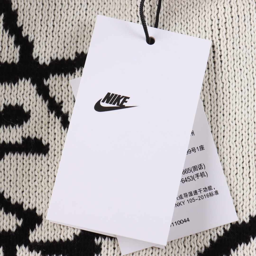 Stussy x Nike  SS23 Logo graphic print knitted sweater（DR2894-238）