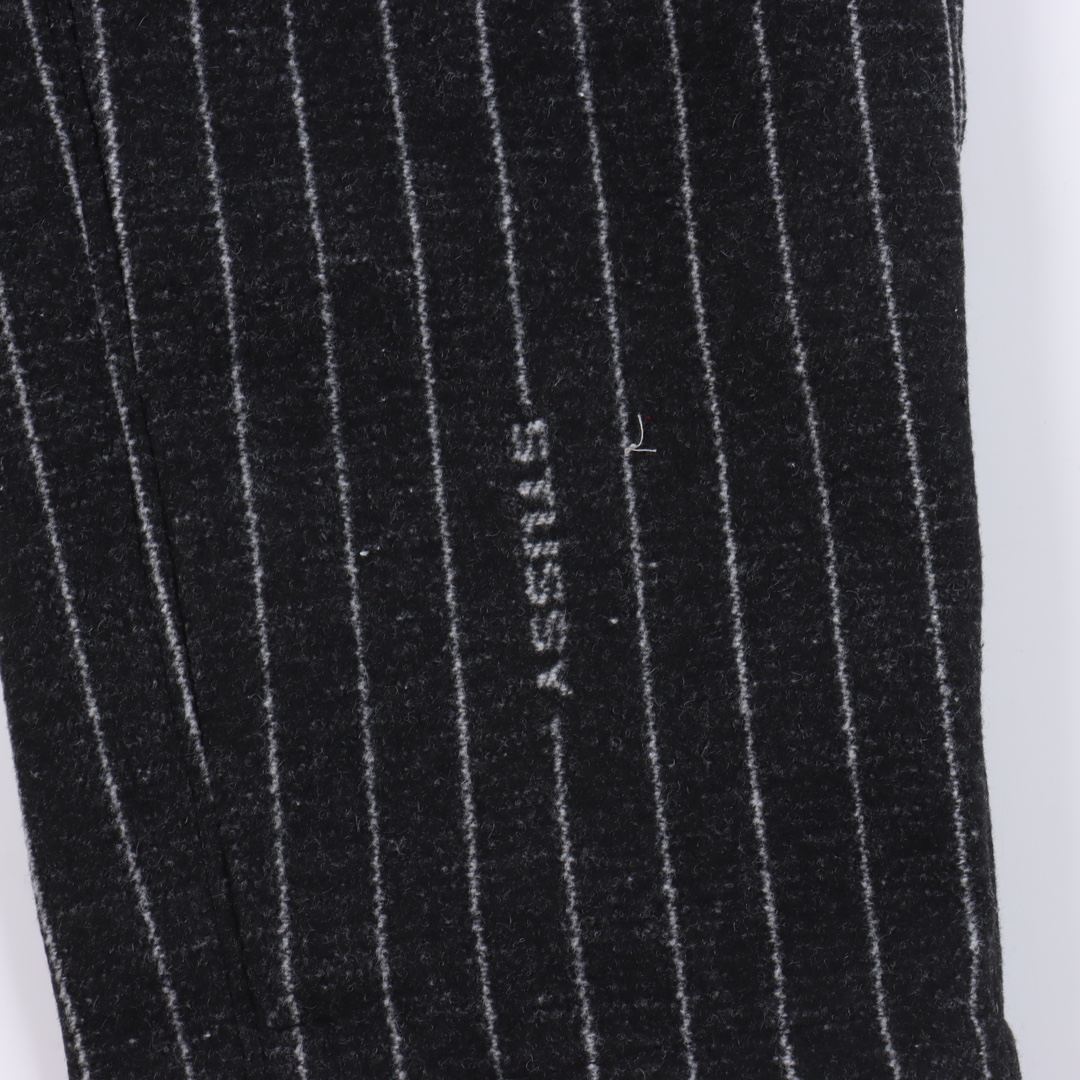 Stussy x Nike SS23 wool striped straight long casual pants（DR4412-010）