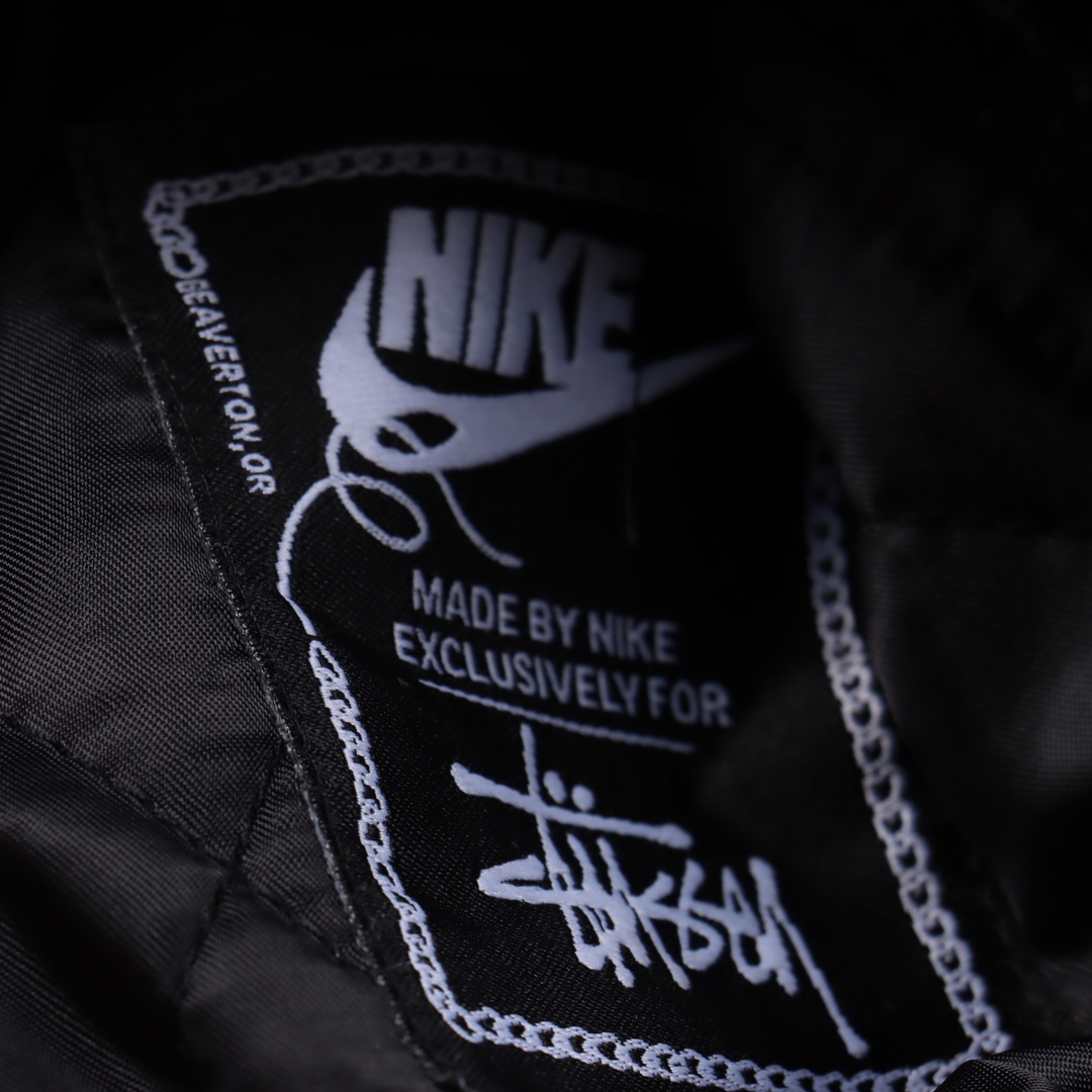 Stussy x Nike SS23 wool striped hooded sweatshirt（DR4413-010）