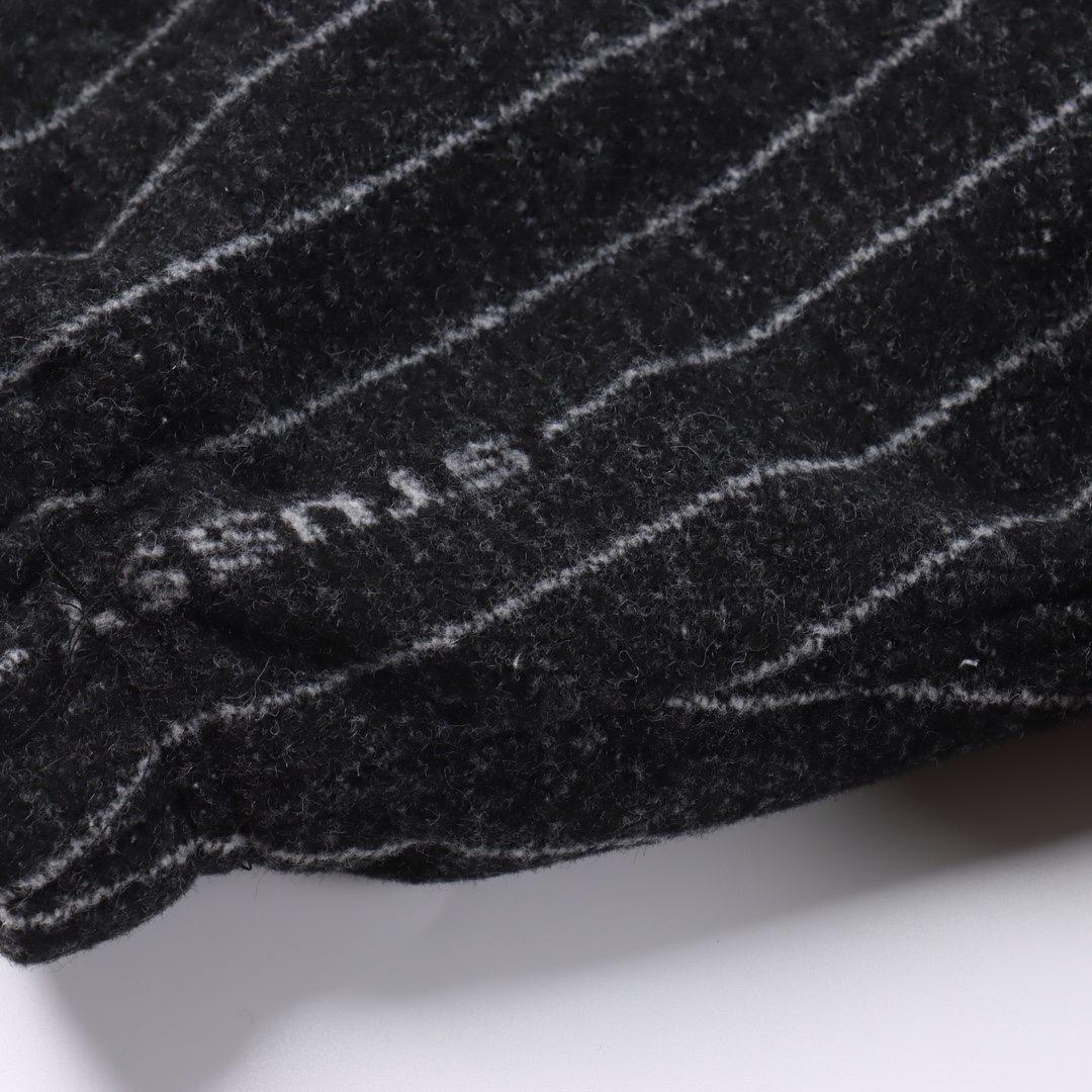 Stussy x Nike SS23 wool striped hooded sweatshirt（DR4413-010）