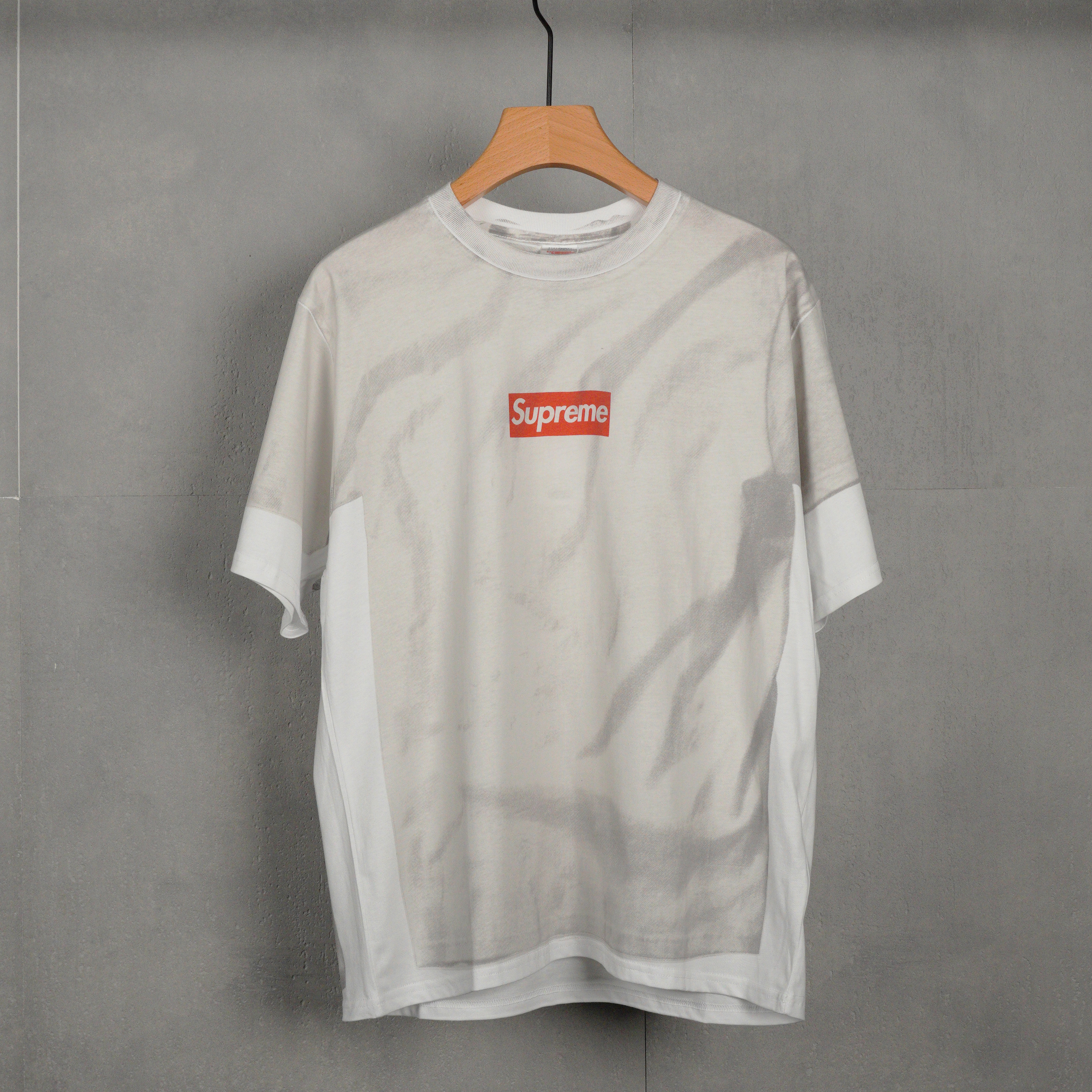 Supreme x MM6 Maison Margiela Box Logo Tee "White"（SUP-SS24-166）