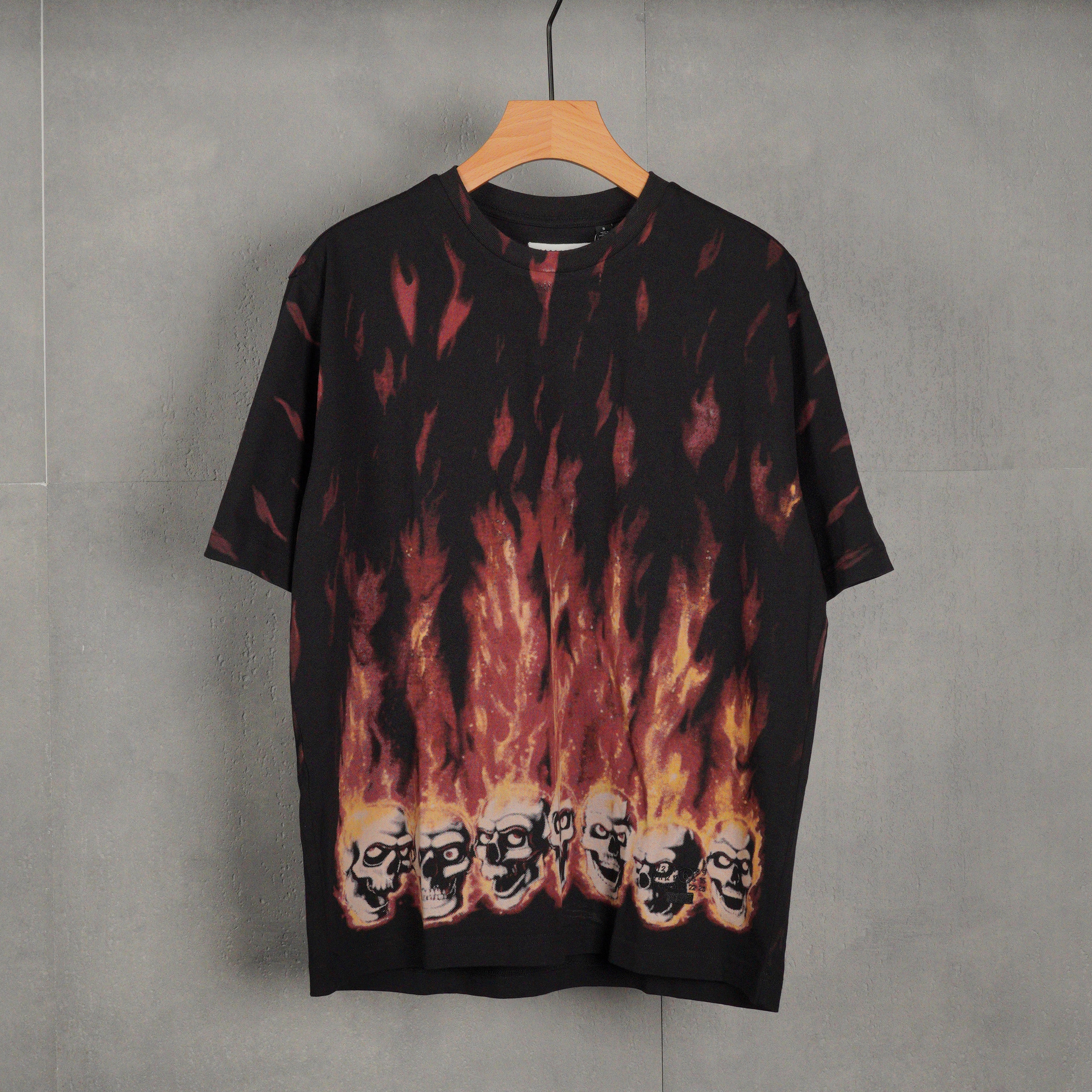 Supreme MM6 Maison Margiela Liquid Blue Oversized Tee Black（SUP-SS24-112）