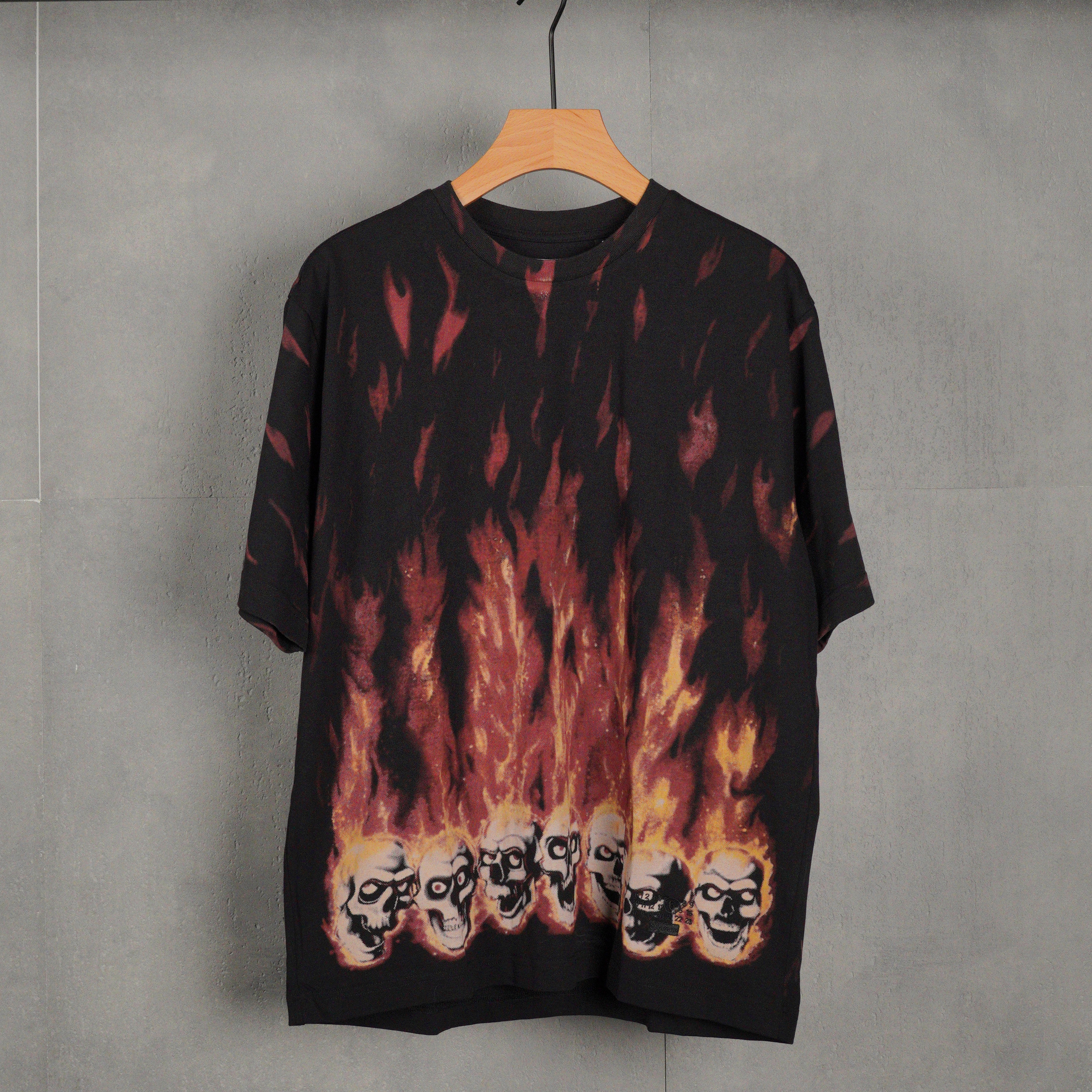 Supreme MM6 Maison Margiela Liquid Blue Oversized Tee Black（SUP-SS24-112）