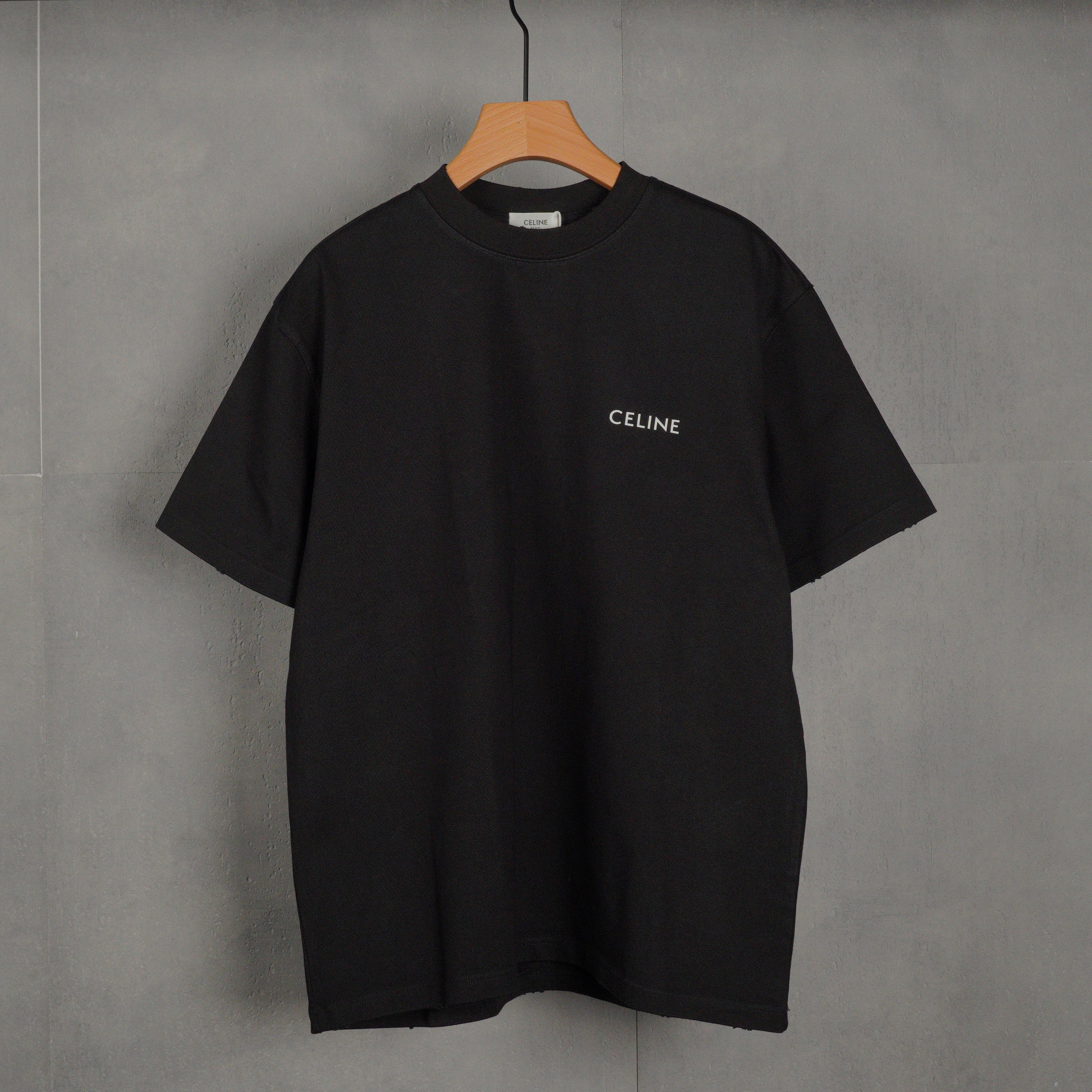 CELINE Loose T-shirt in Cotton Jersey (2X43C671Q-38AW）