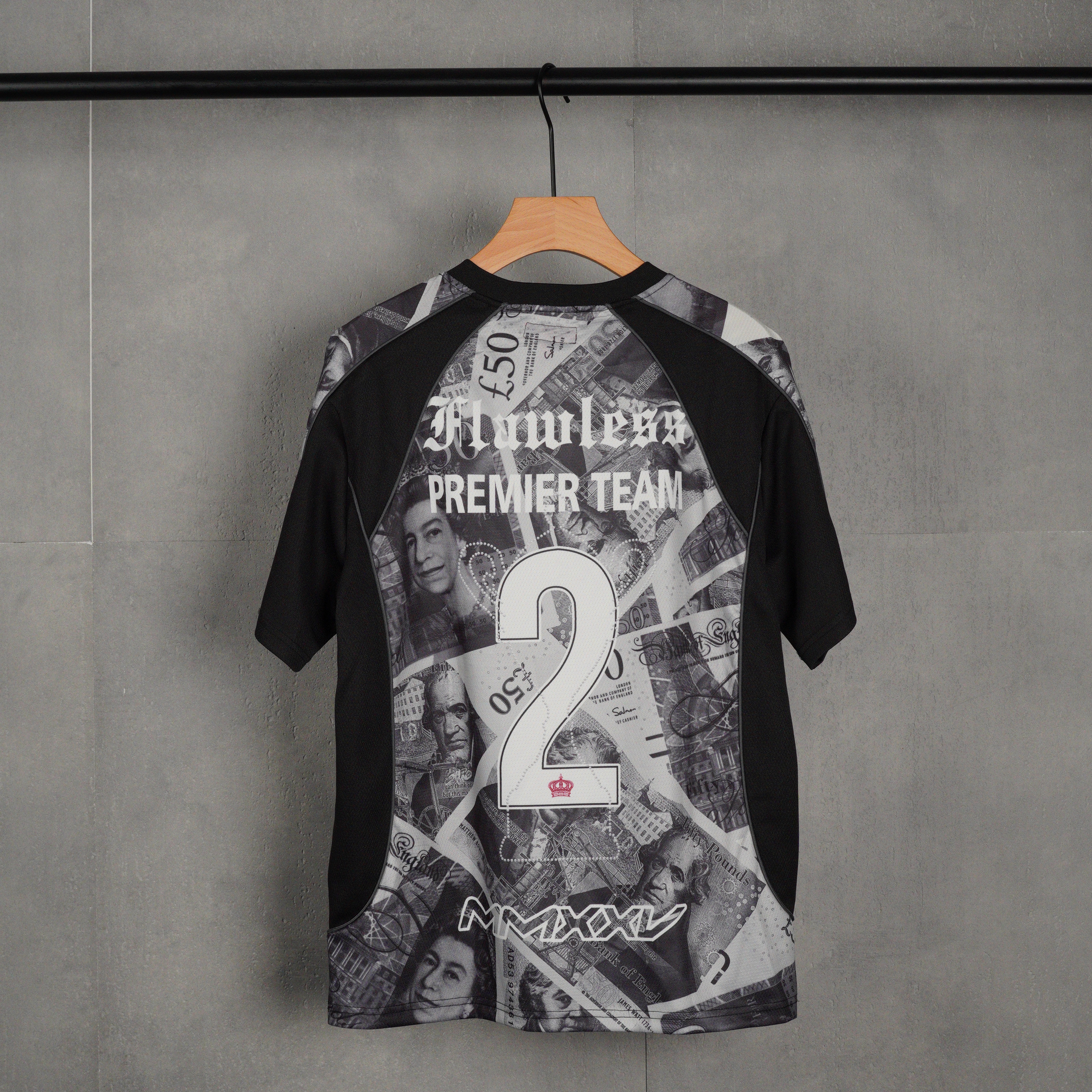 Supreme Pounds Soccer Jersey "Black"（SUP-FW25-033）