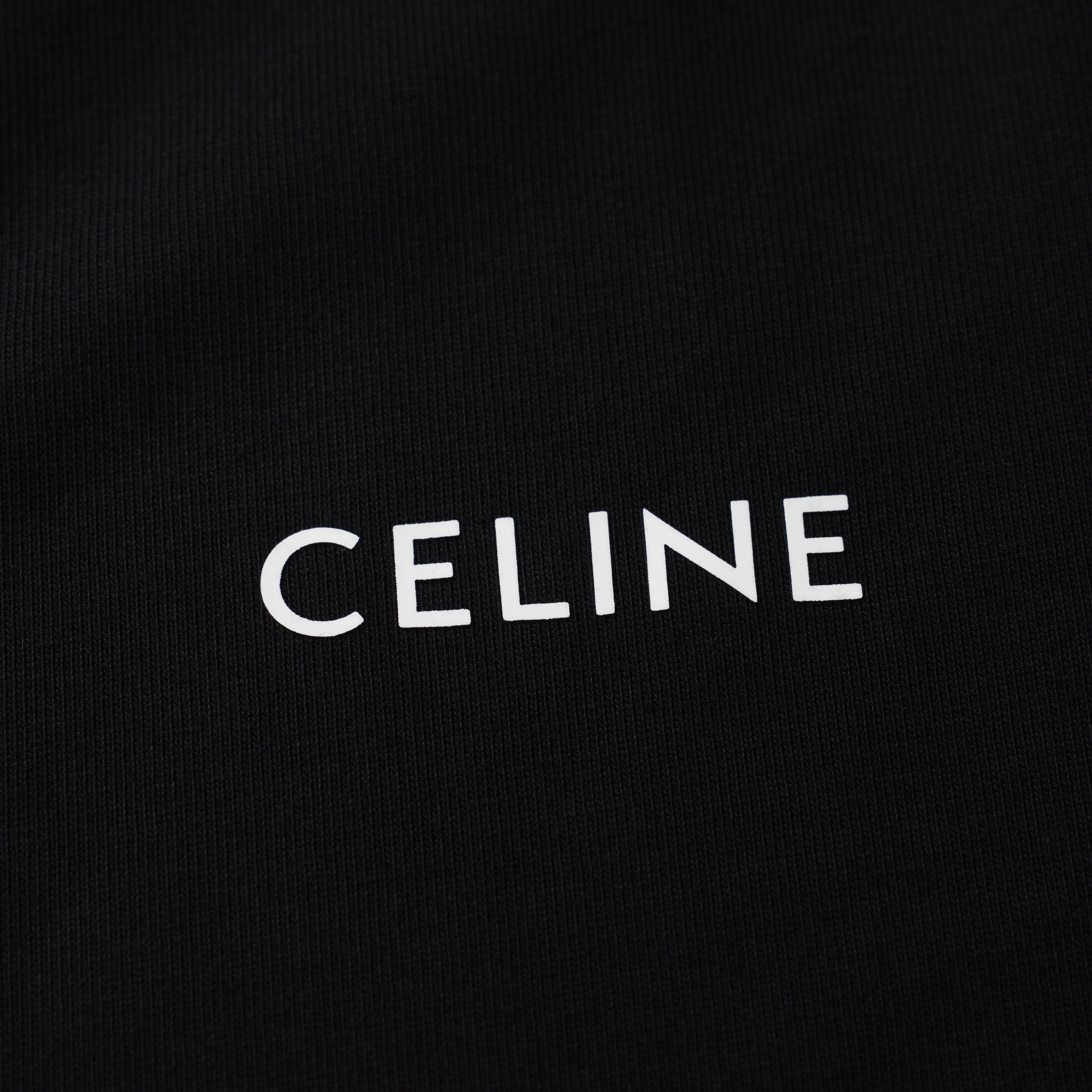 CELINE Loose T-shirt in Cotton Jersey (2X43C671Q-38AW）