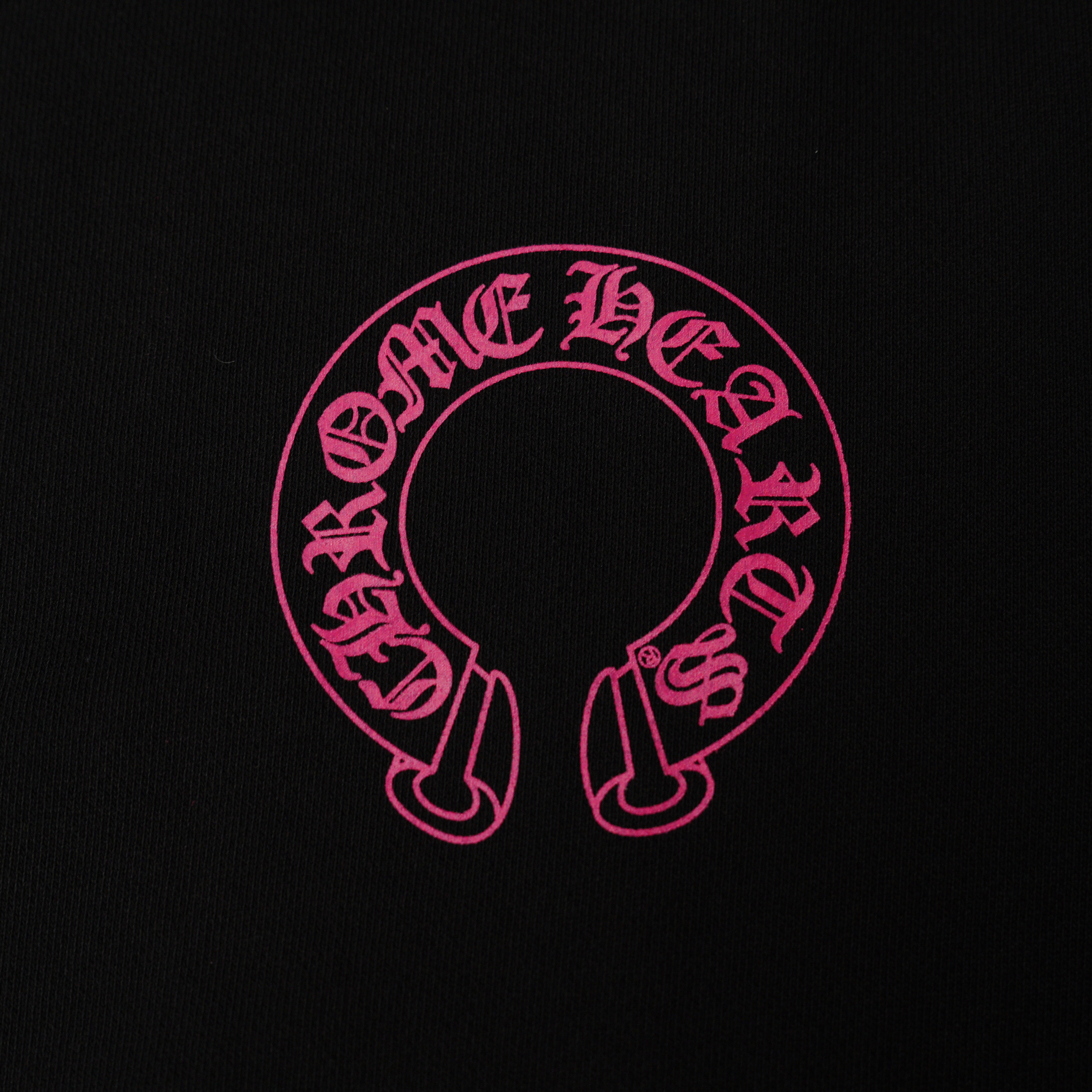 Chrome Hearts Pink Horseshoe Zip Up (CH-T2026330）